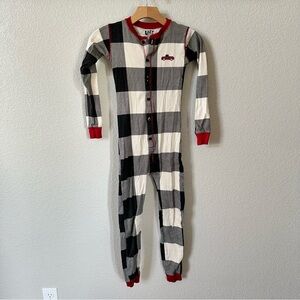 Lazyone Tailgate Kid Onesie Flapjack Pajama Christmas Holiday Matching Size 8